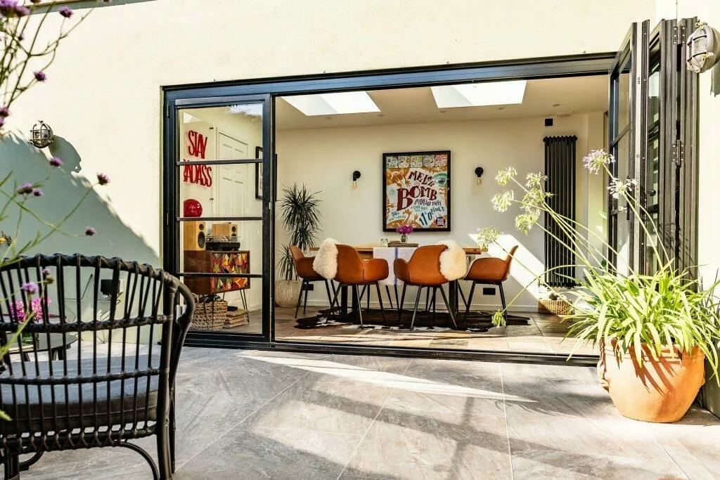 Steel Look Aluminium Bifolding Doors